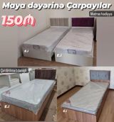 Çarpayılar – Maya dəyərinə Qiymət: 150 Xüsusiyyətlər: - Tək — Furniture