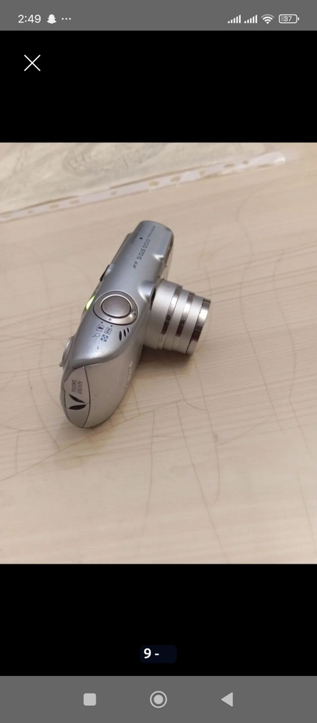 Canon Digital Ixus 970 IS (AiAF) kompakt fotoaparat - Gümüşü korpus — Elektronika, Bakı (3)