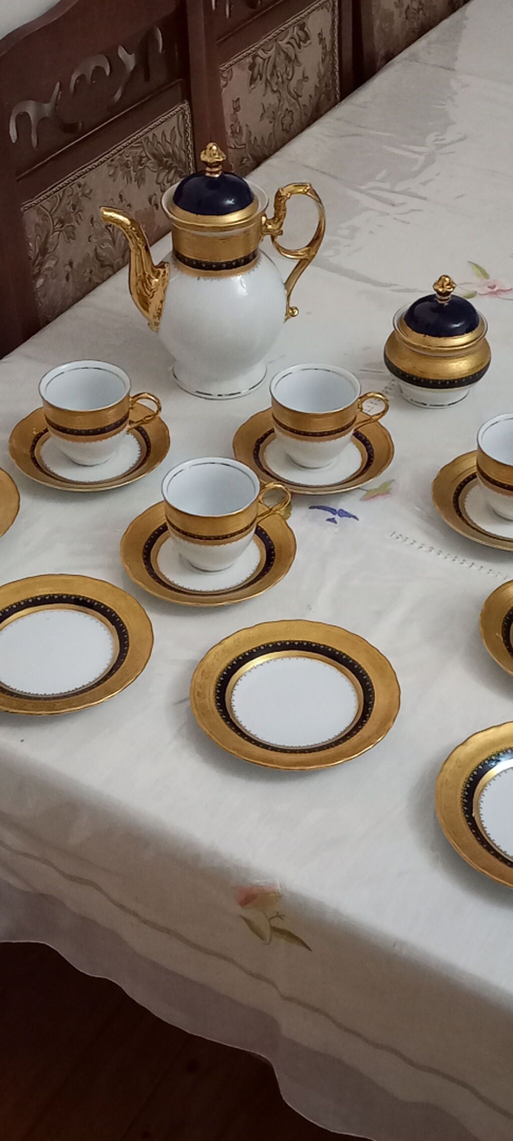 Çay dəsti, Reichenbach, 6 nəfərlik, Almaniya — Mallar, Bakı (5)