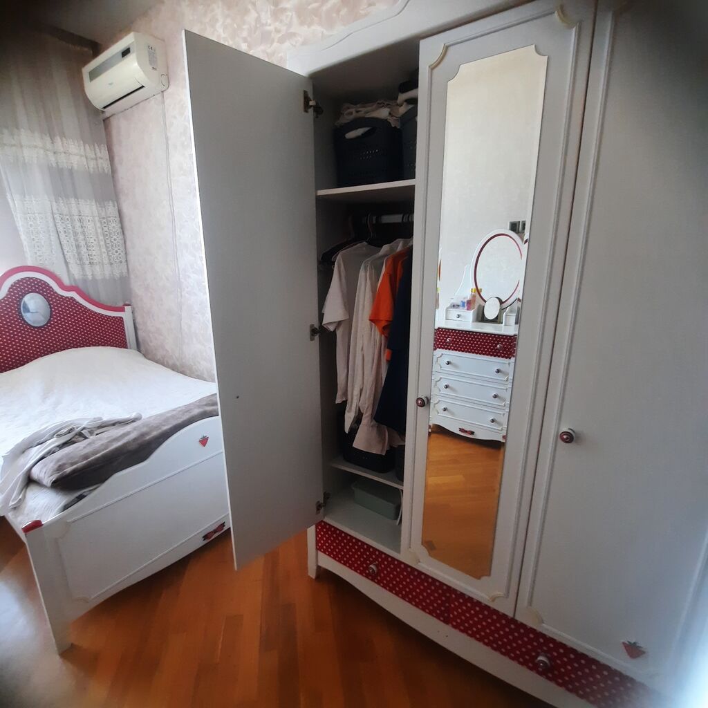 Uşaq/yeniyetmə otağı üçün mebel dəsti Tərkibi: - Tək nəfərlik çarpayı — Mebel, Bakı (7)
