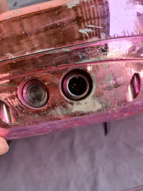 Öz-özünə balanslaşdırılan elektrik skuter (hoverboard) – çəhrayı xrom