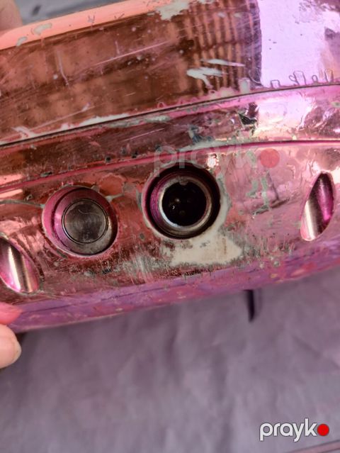Öz-özünə balanslaşdırılan elektrik skuter (hoverboard) – çəhrayı xrom — Telman