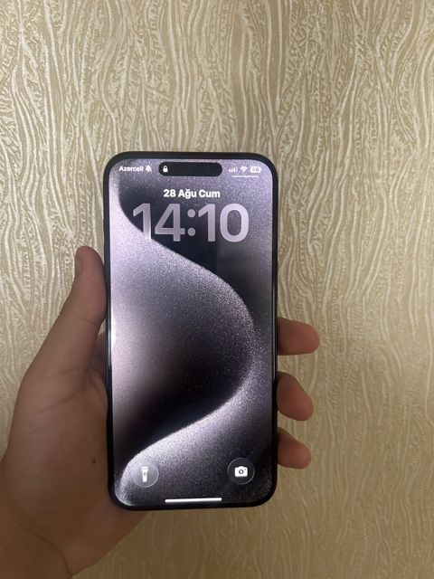 Apple iPhone 15 Pro Max Black Titanium 256GB/8GB — Naxçıvan