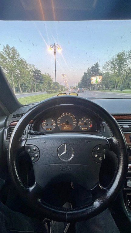 Mercedes E 220, 2.2 L, 2000 il, 265 000 km — Avtomobillər, Bakı (4)