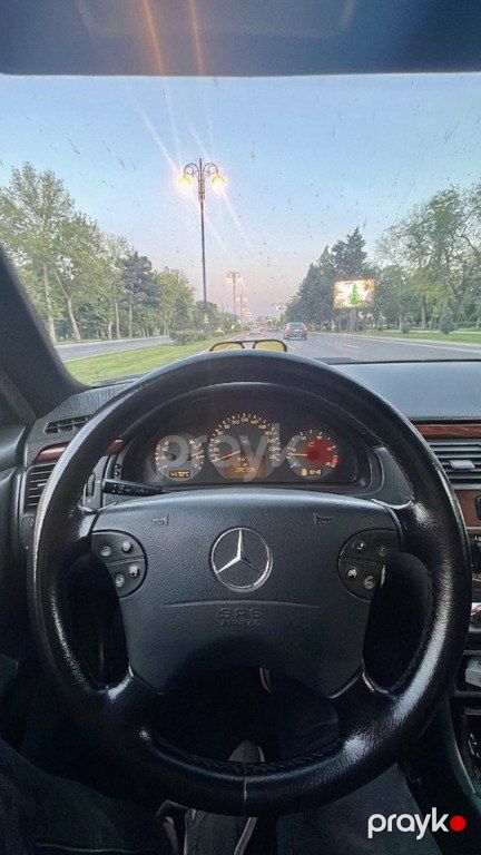 Mercedes E 220, 2.2 L, 2000 il, 265 000 km — Avtomobillər, Bakı (4)