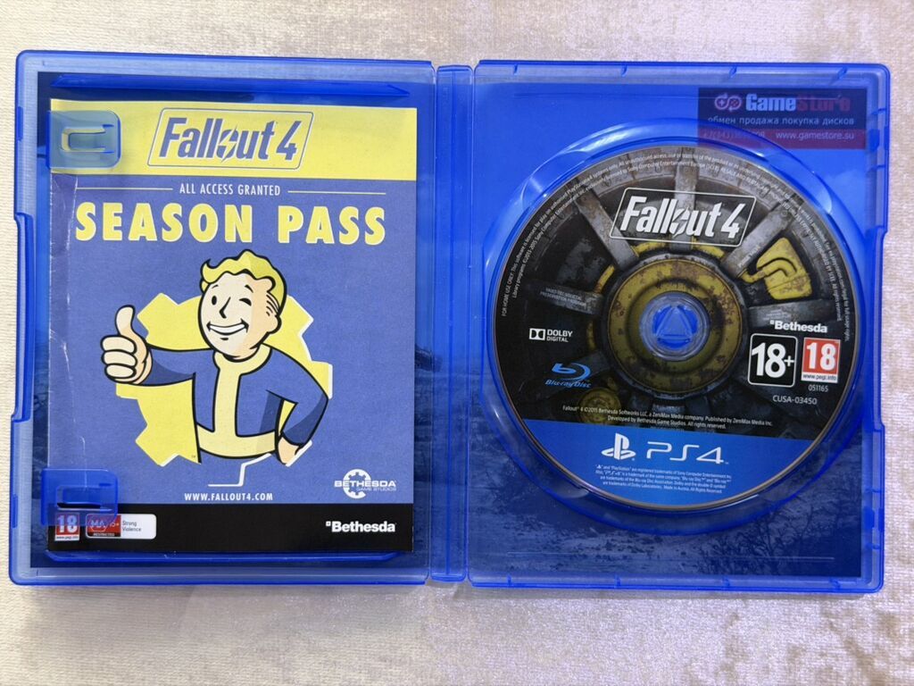 PS4 üçün Fallout 4 – fiziki Blu‑ray disk Məzmun: - Bethesda — Elektronika, Bakı (2)