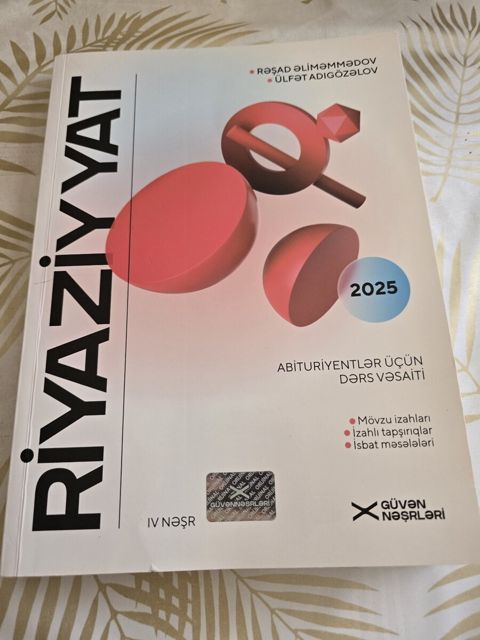 Qayda kitabı Güvən Riyaziyyat — Bakı