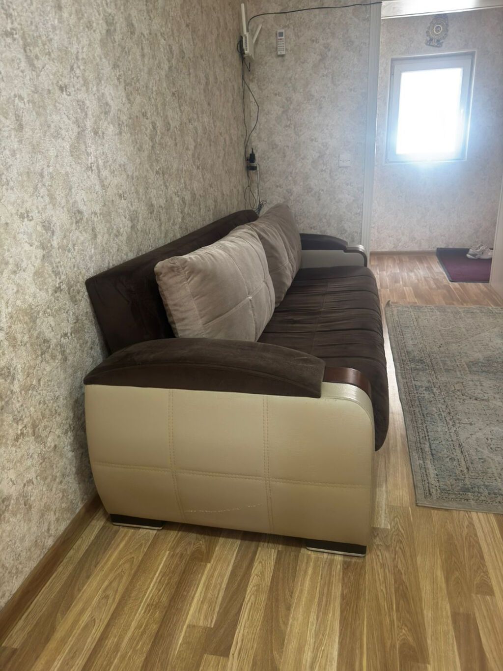 Divan, İşlənmiş, Bazalı, Vеlur parça, Çatdırılma yoxdur — Mebel, Bakı (4)