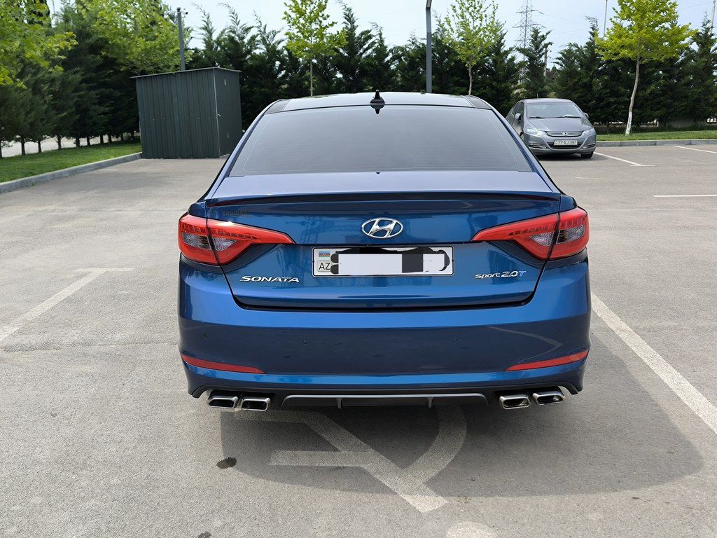 Hyundai Sonata, 2.0 L, 2015 il, 119 000 km — Avtomobillər, Salyan (3)