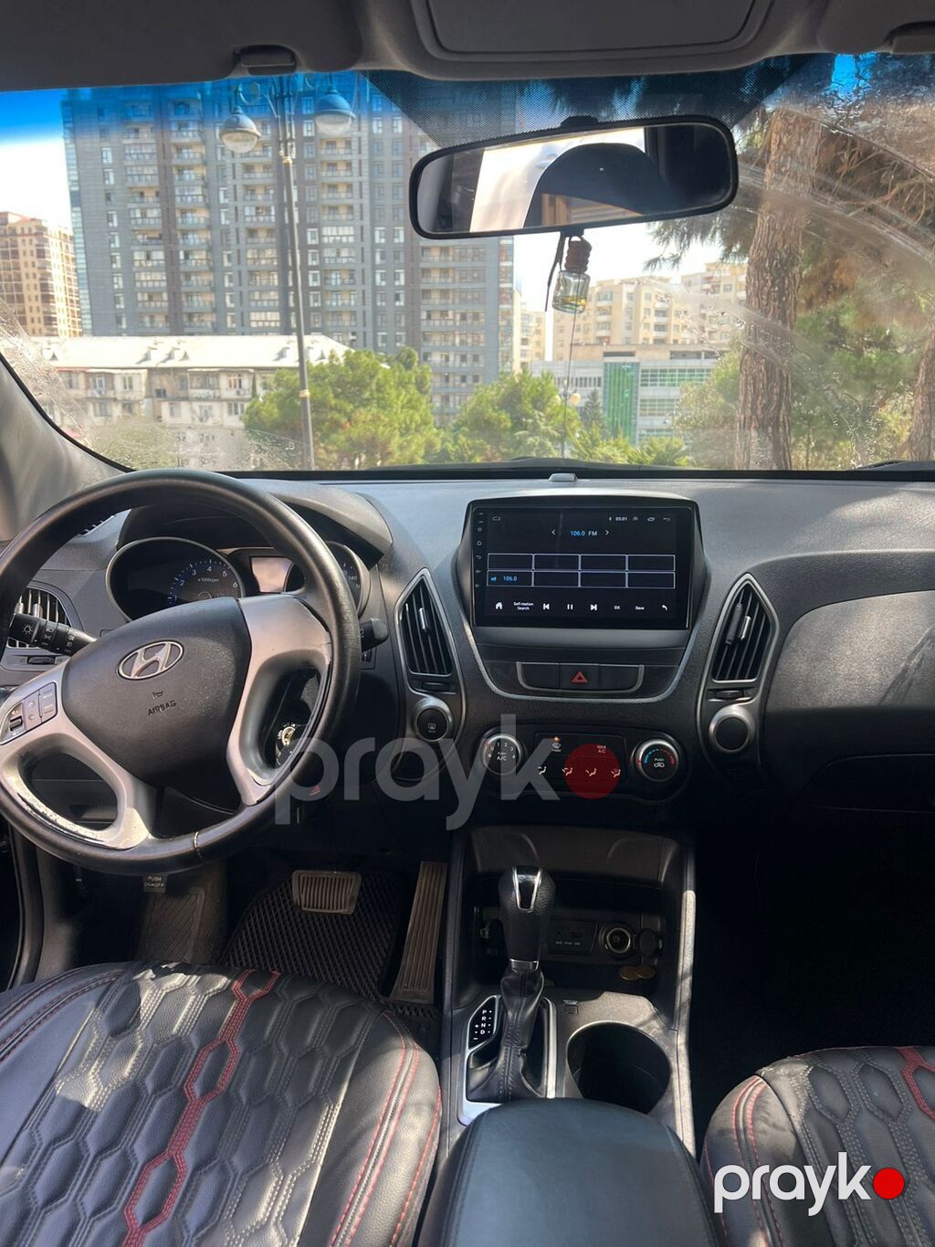 Hyundai ix35, qara rəng, benzinli krossover. Xüsusiyyətlər 77-KD-437 — Avto, Bakı (3)