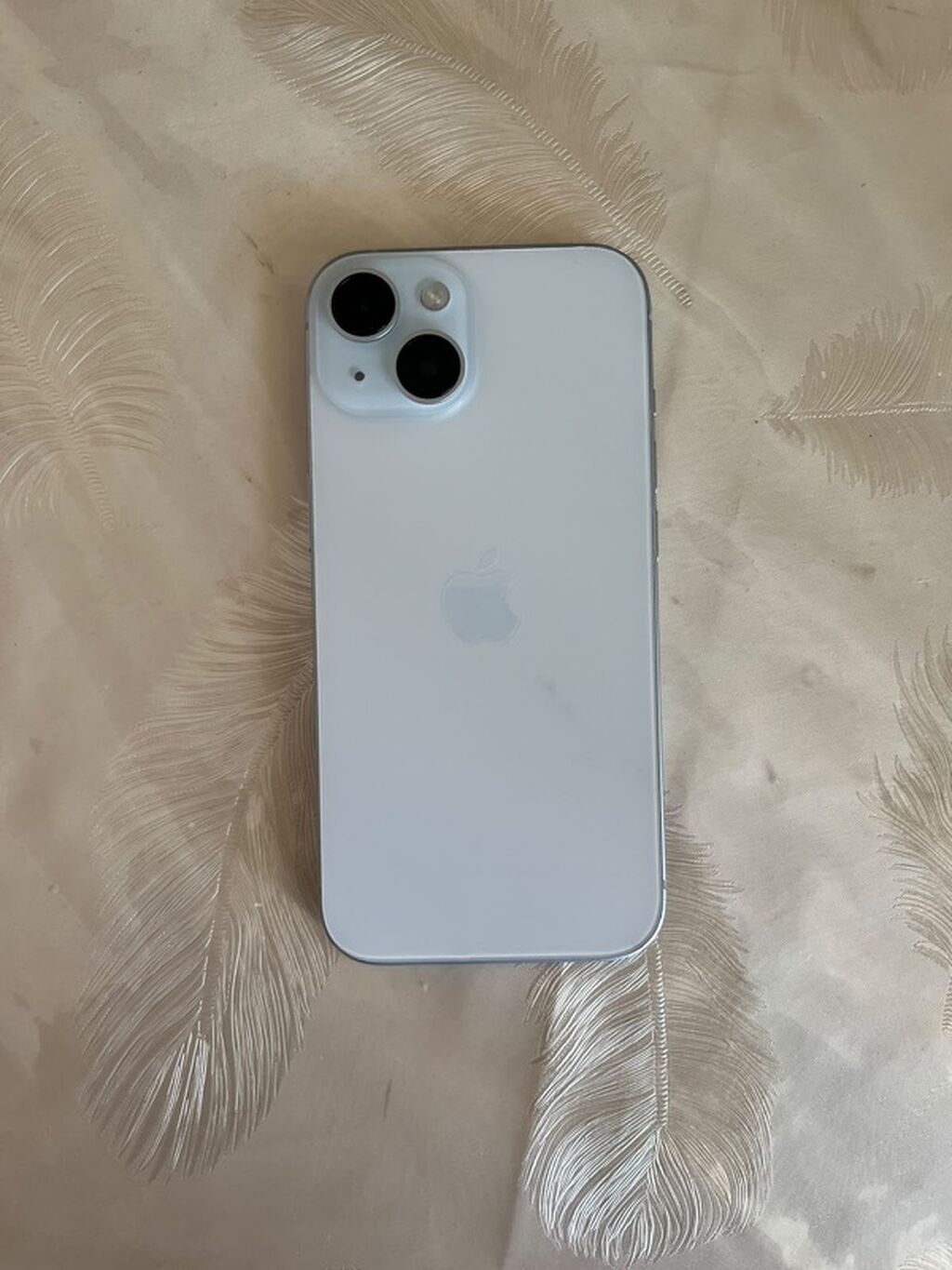 IPhone 15, 128 GB, Ağ, Barmaq izi, Face ID — Apple iPhone, Bakı