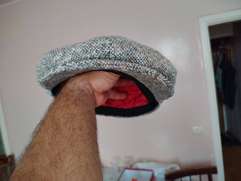 Klassik “newsboy” tərzində papaq - Material: qalın, toxunma parça — Şəxsi əşyalar, Bakı