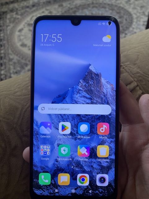 Xiaomi Redmi (by Xiaomi) smartfon - Rəng: şərab-bənövşəyi (qradient — Xaçmaz