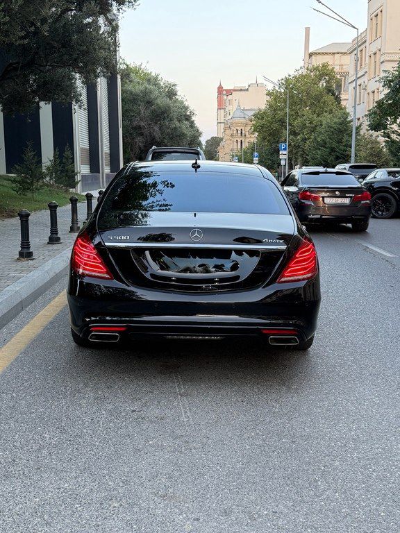 Mercedes S 500 4MATIC, 4.7 L, 2014 il, 130 000 km — Avtomobillər, Bakı (7)