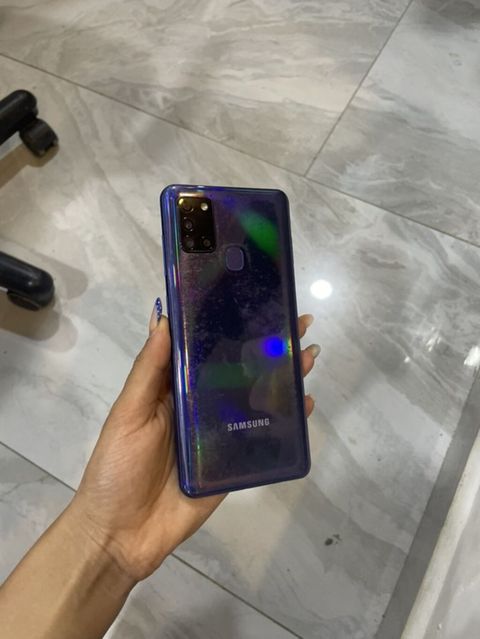 Samsung Galaxy A21S, 32 GB, rəng - Mavi, Barmaq izi — Quba