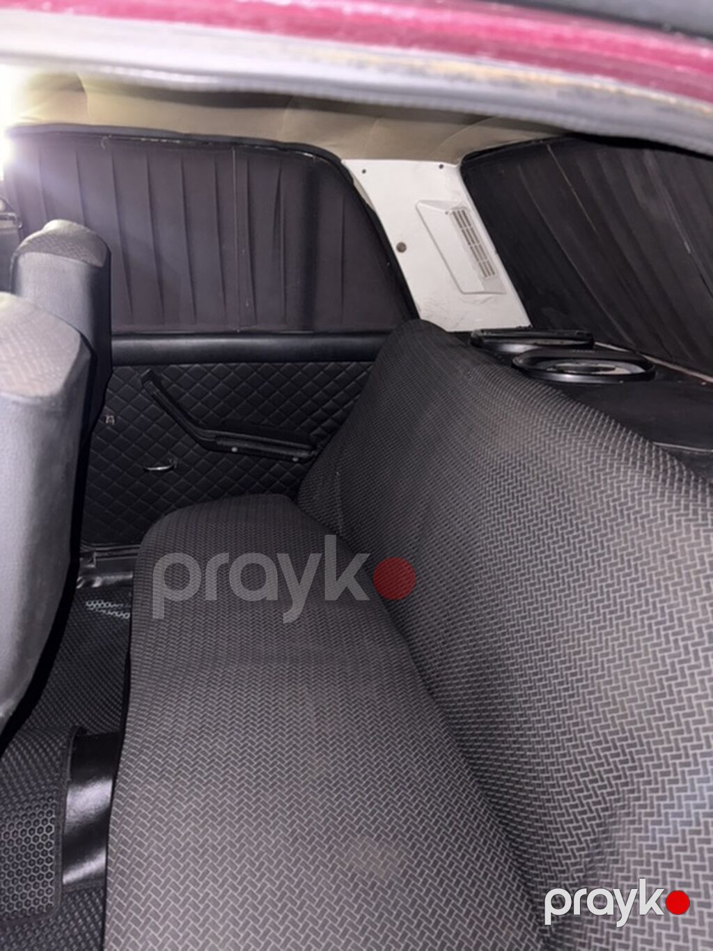VAZ 2107 sedan - Kuzov: 4 qapılı sedan, tünd qırmızı/bordo rəng — Avto, Horadiz (8)