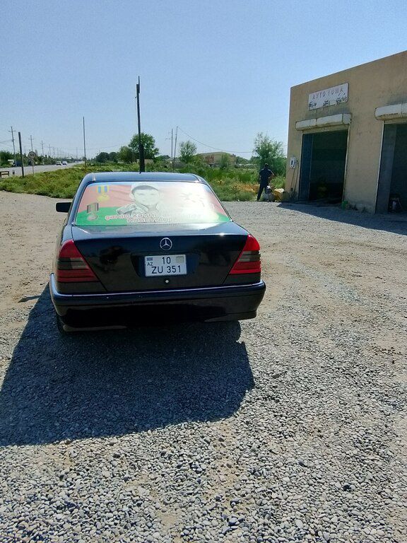 Mercedes C 220, 2.2 L, 1996 il, 411 235 km — Avtomobillər, Neftçala (2)