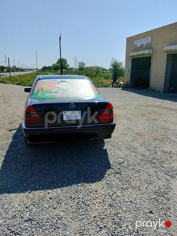 Mercedes C 220, 2.2 L, 1996 il, 411 235 km — Avtomobillər, Neftçala (2)