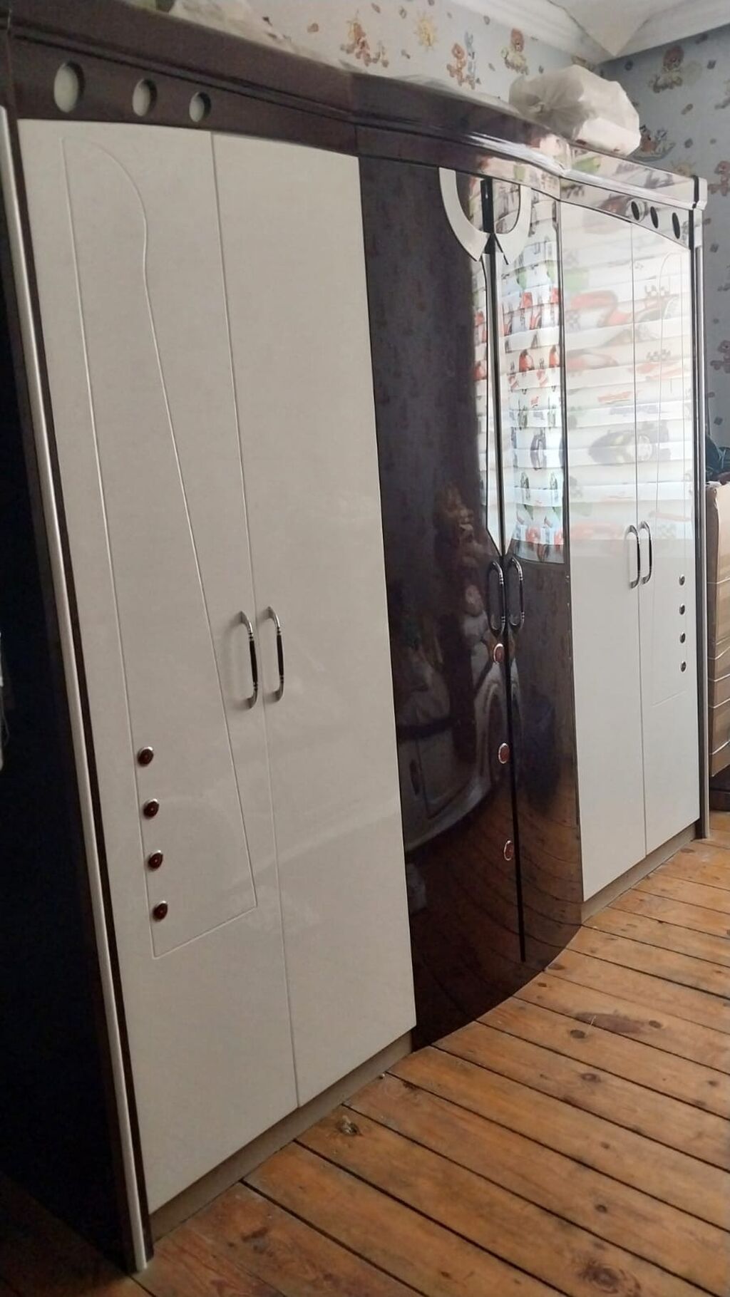 Yataq otağı dəsti - Komplekt: 1 ədəd geniş dolab (4 qapılı), 1 ədəd — Mebel, Bakı (3)