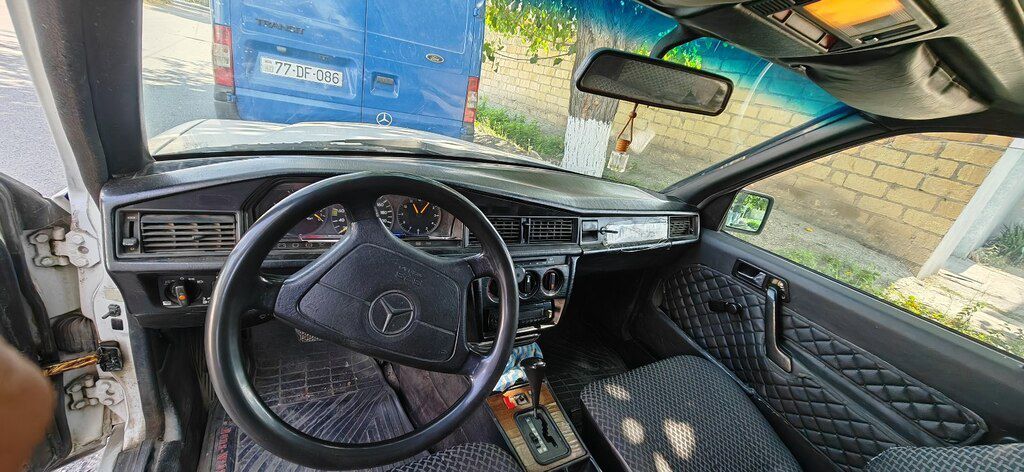 Mercedes 190, 1.8 L, 1992 il, 352 184 km — Avtomobillər, Göyçay (3)