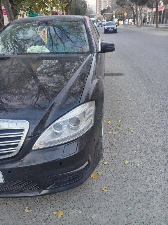 Mercedes S 350, 3.5 L, 2007 il, 350 000 km — Avtomobillər, Bakı (5)