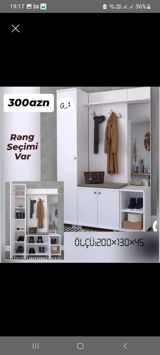 Dəhliz üçün çoxfunksiyalı dolab sistemi – G_1 modeli Ölçü: 200 x — Dəhliz mebeli