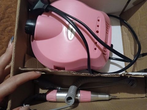 Manikür üçün elektrik frez aparatı (pink) Yep yenidir demek olarki — Bakı