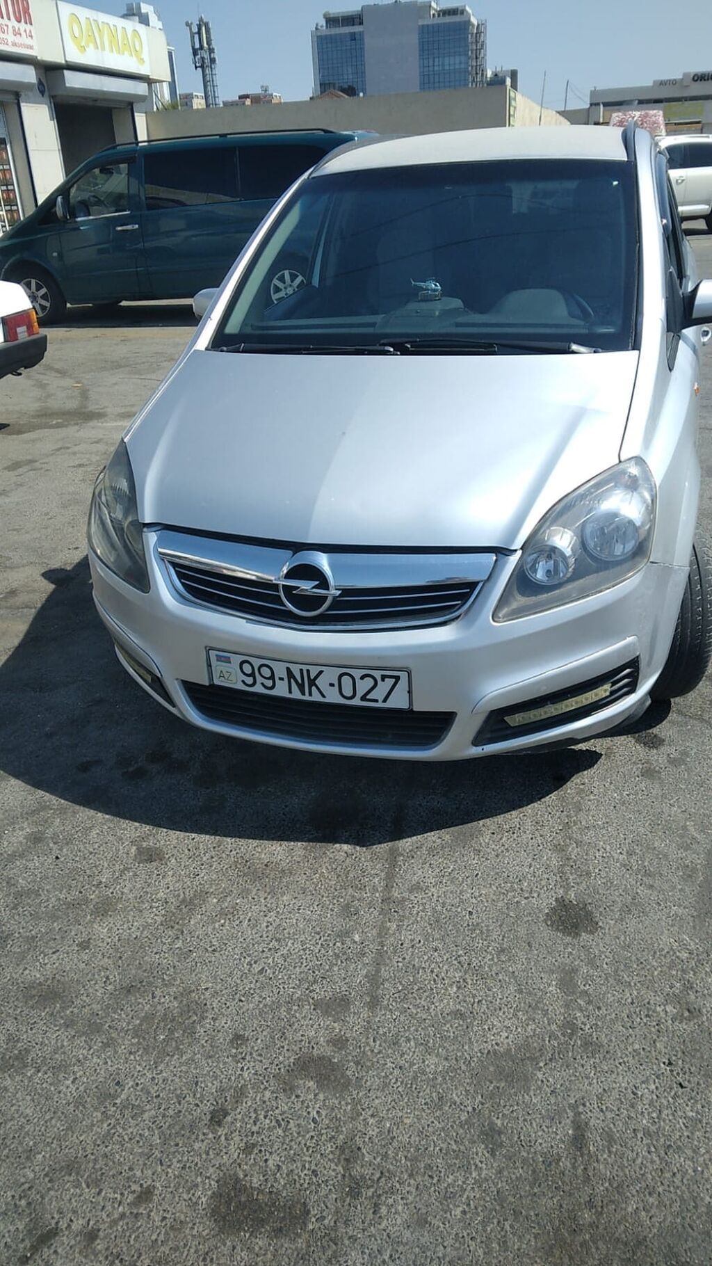 Opel Zafira, gümüşü rəng, 7 yerlik miniven.real aliciyam endirim — Avto, Saray (2)