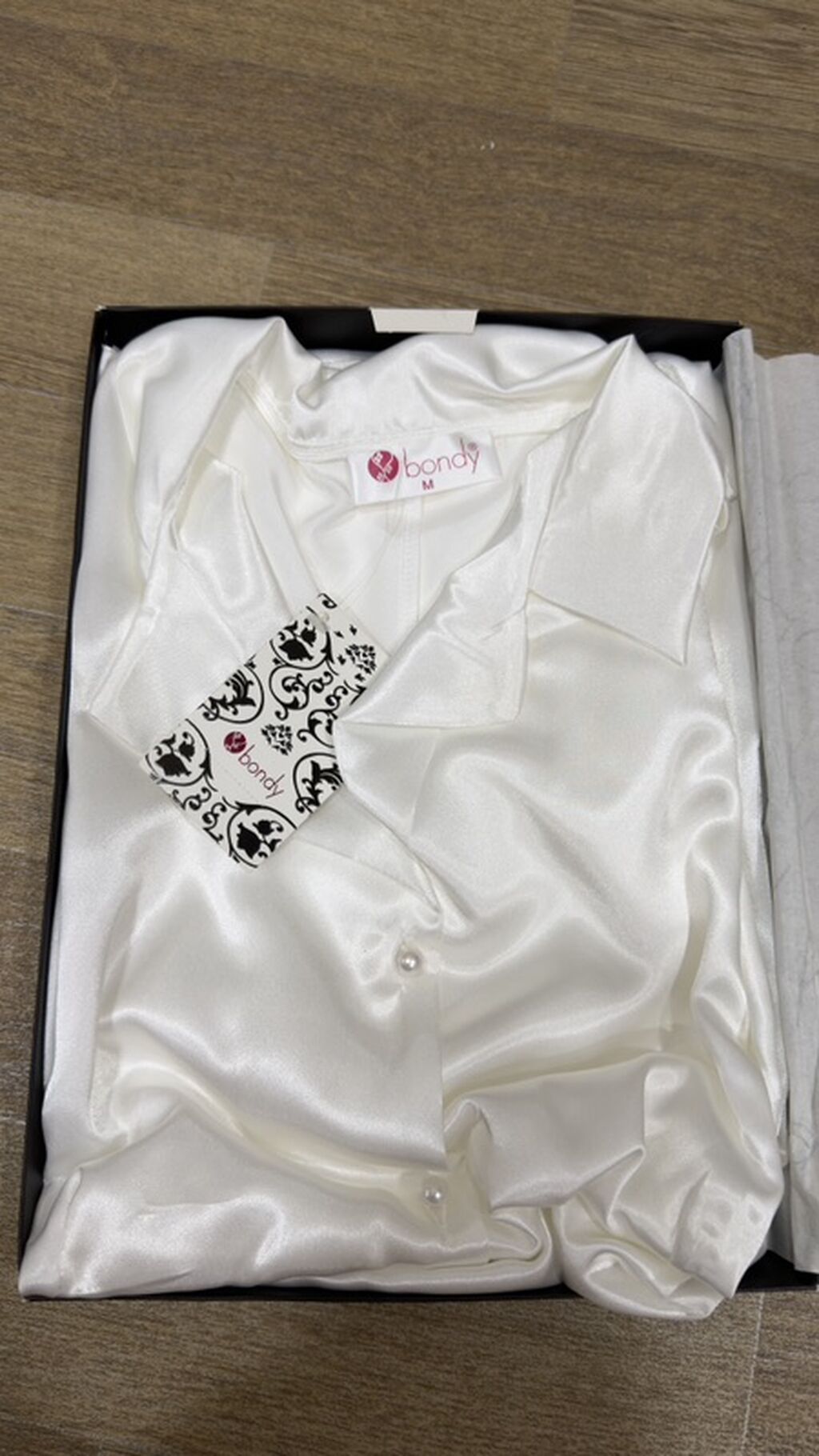 Bondy Lingerie qadın pijama dəsti – model 9004, rəng: ekru (açıq — Şəxsi əşyalar, Digah (3)