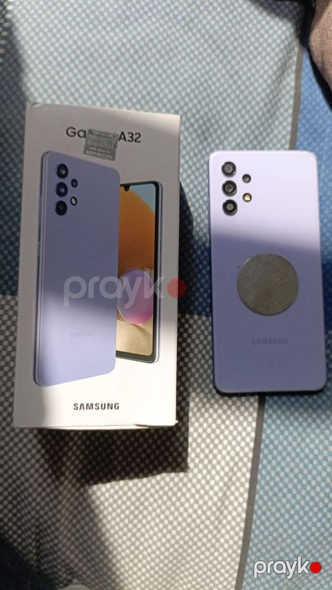 Samsung Galaxy A32, 128 GB, rəng - Bənövşəyi, Sənədlərlə