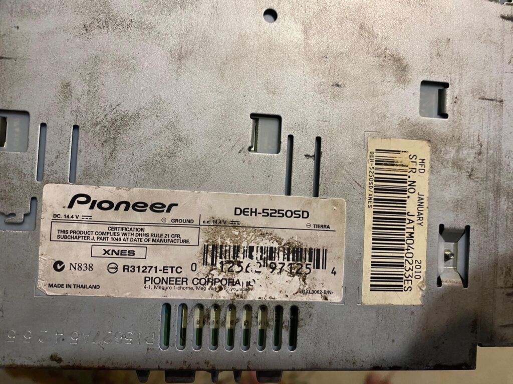 Maqnitol, Yeni, Pioneer, Tayland, Ünvandan götürmə — Elektronika, Mehdiabad (3)