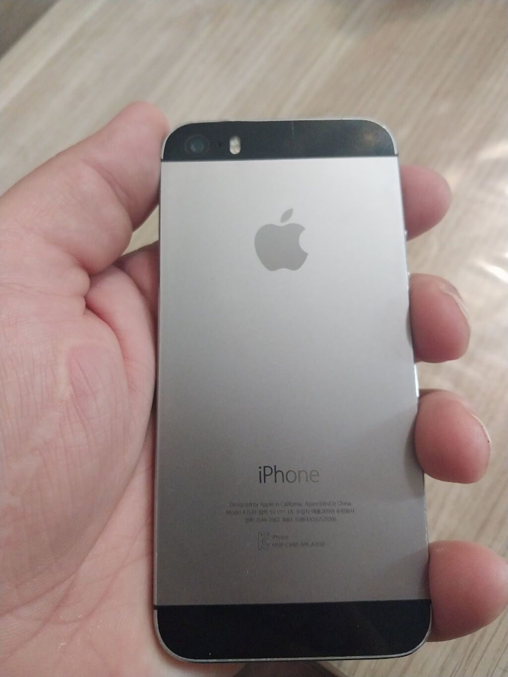 IPhone 5s, 16 GB, Space Gray, Barmaq izi — Apple iPhone, Bakı (2)
