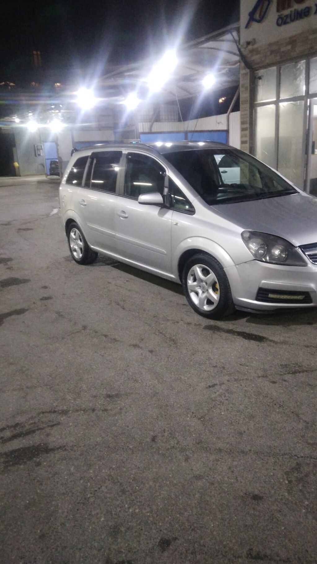 Opel Zafira, gümüşü rəng, 7 yerlik miniven.real aliciyam endirim — Avto, Saray (3)