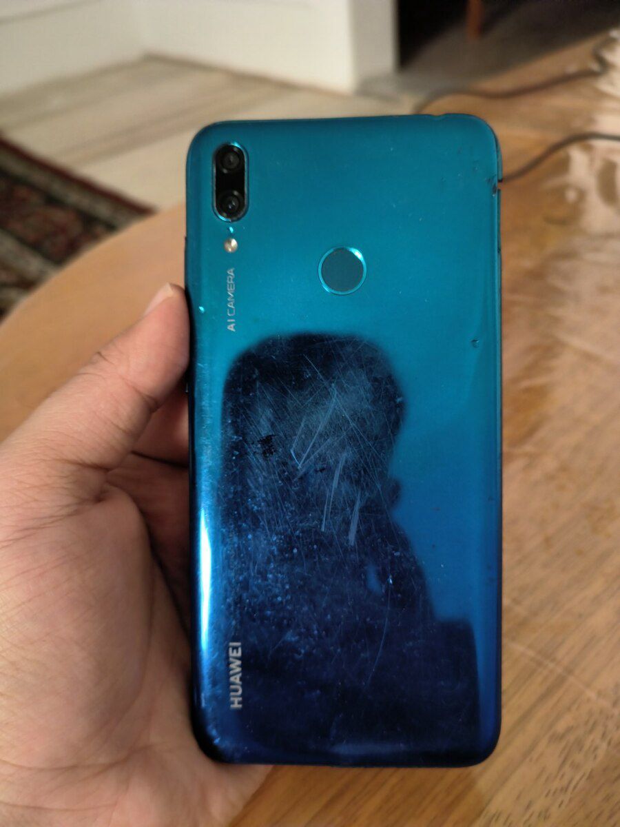 Huawei Y7 (2019) Aurora Blue 64GB/4GB — Smartfonlar, Bakı (2)