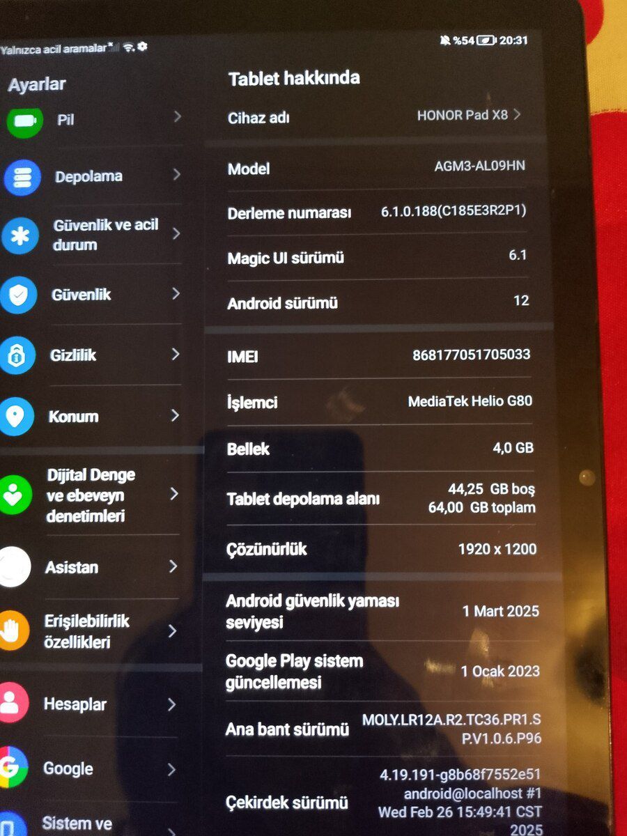 Honor Pad X8 Dark Blue 64GB/4GB — Elektronika, Bakı (3)