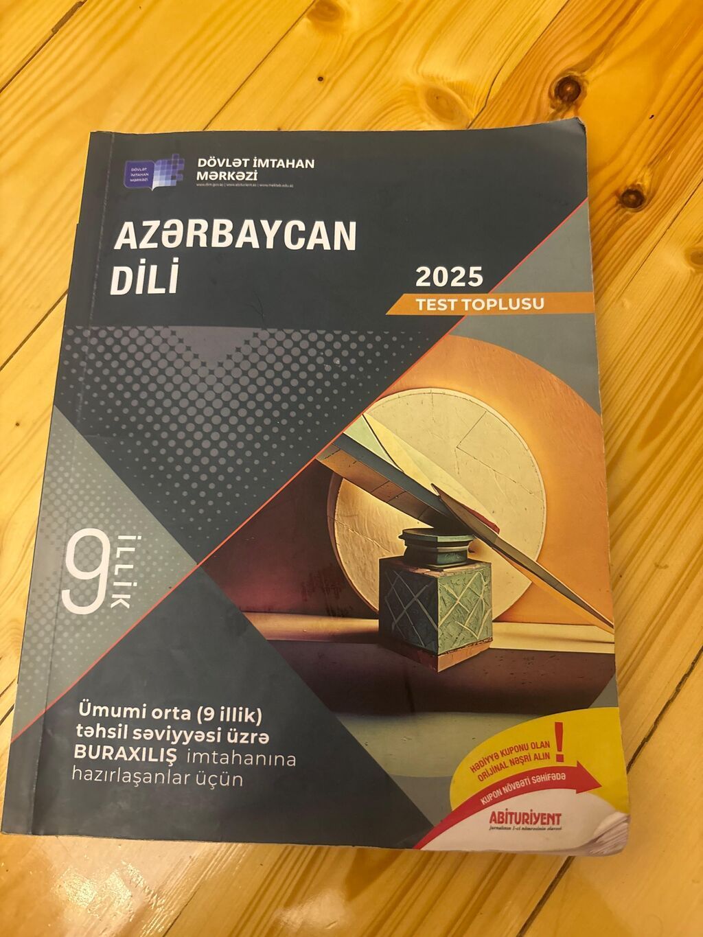 Məhsul: “Azərbaycan dili – 2025 Test Toplusu” (Dövlət İmtahan Mərkəzi) — Kitablar və jurnallar, Xırdalan