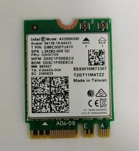Lenovo Legion 5 15ACH6H — Wi-Fi / Bluetooth Kartı — Bakı