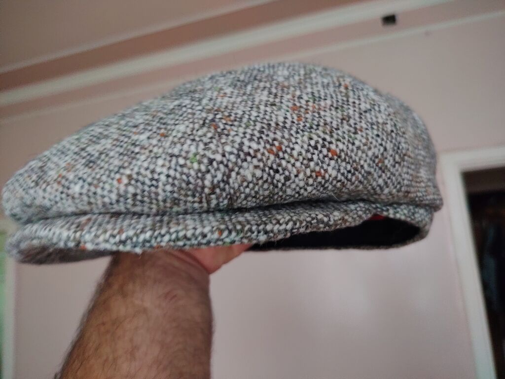 Klassik “newsboy” tərzində papaq - Material: qalın, toxunma parça — Şəxsi əşyalar, Bakı (2)