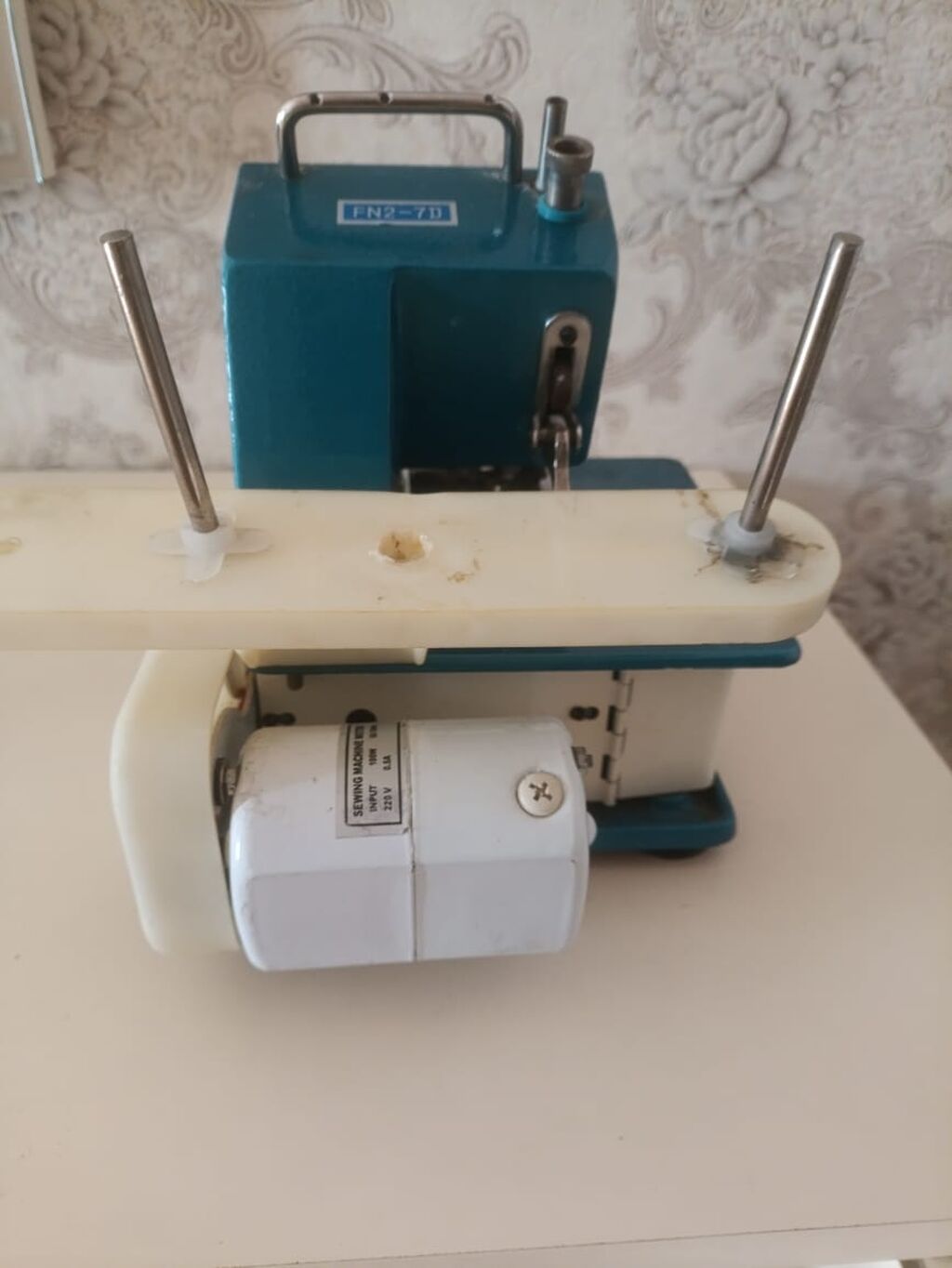 FN2-7D model overlok tikiş maşını - Tip: Elektriklə işləyən mini — Elektronika, Bakı (4)