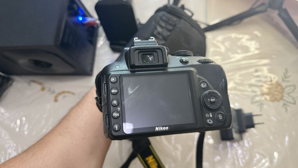 Nikon 3300 seriasıdır.Az işlenib daşı yoxdur — Elektronika, Gəncə (4)
