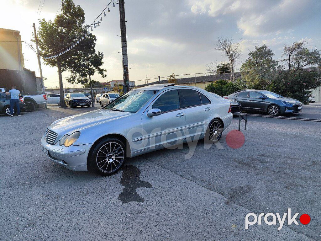 Mercedes C 240, 2.6 L, 2000 il, 200 000 km — Avtomobillər, Bakı (2)