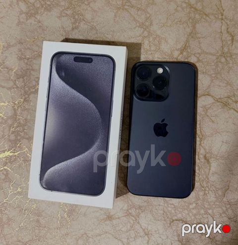 IPhone 15 Pro, Black Titanium, Face ID