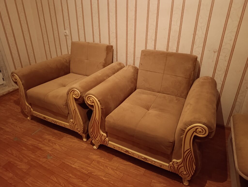 İşlənmiş, Kreslo, Parça — Kreslolar, Bakı (3)
