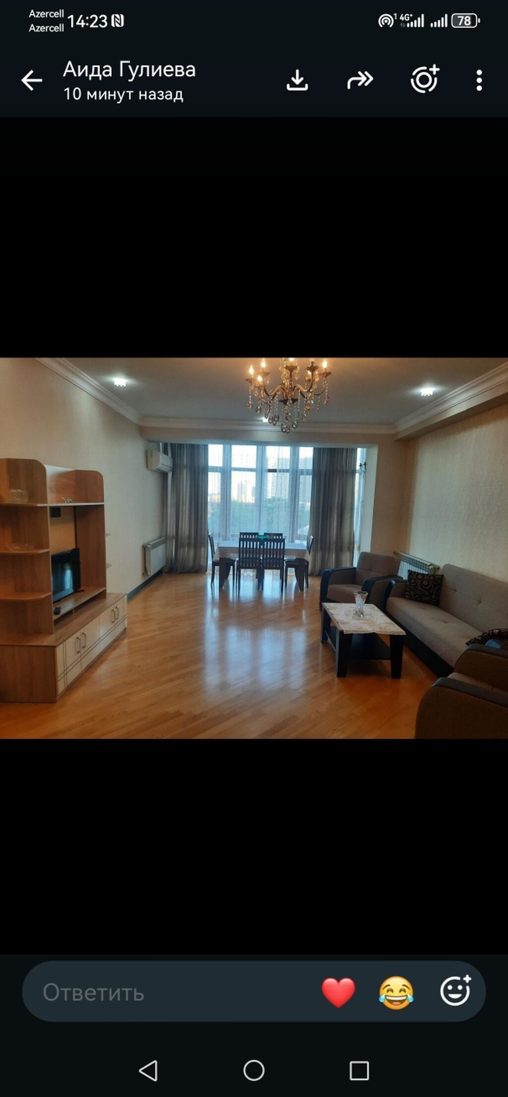 Tbilisi prospekt-İnqilabi kəsişməsi Həsən Əliyev1 küçəsində 3 otaq 138 — Daşınmaz əmlak, Bakı (4)