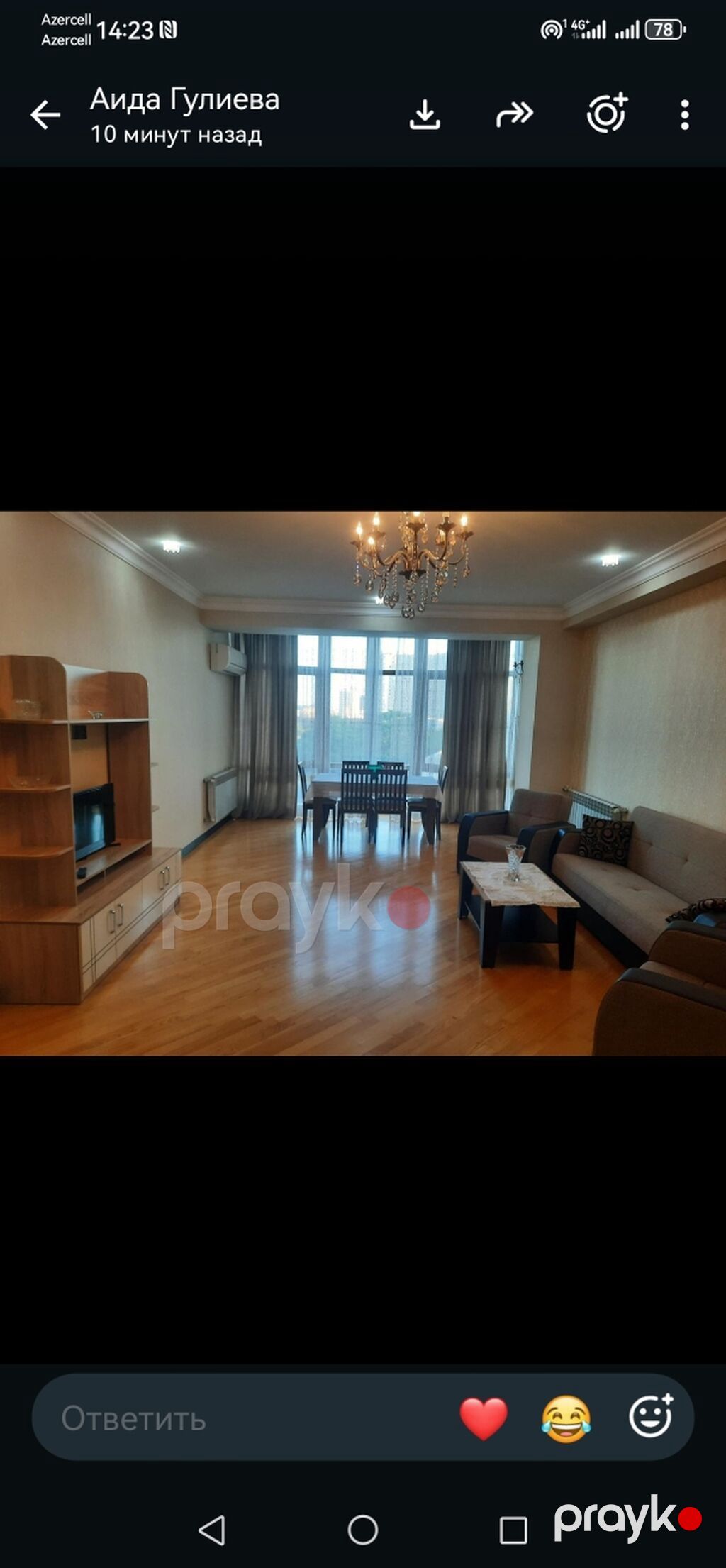 Tbilisi prospekt-İnqilabi kəsişməsi Həsən Əliyev1 küçəsində 3 otaq 138 — Daşınmaz əmlak, Bakı (4)