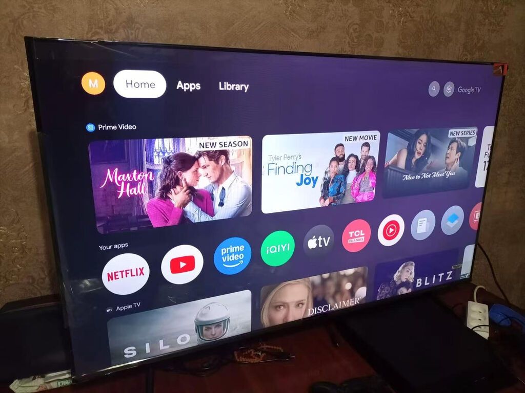 İşlənmiş Televizor TCL LED ekran 50" 4K (3840x2160), Ünvandan götürmə — Televizorlar, Sumqayıt
