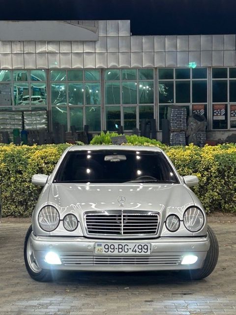 Mercedes E 230, 2.3 L, 1997 il, 420 000 km — Masallı