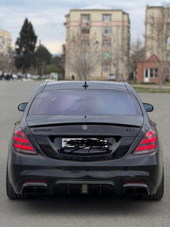 Mercedes S 63 AMG 4MATIC, 5.5 L, 2017 il, 148 000 km — Avtomobillər, Gəncə (2)