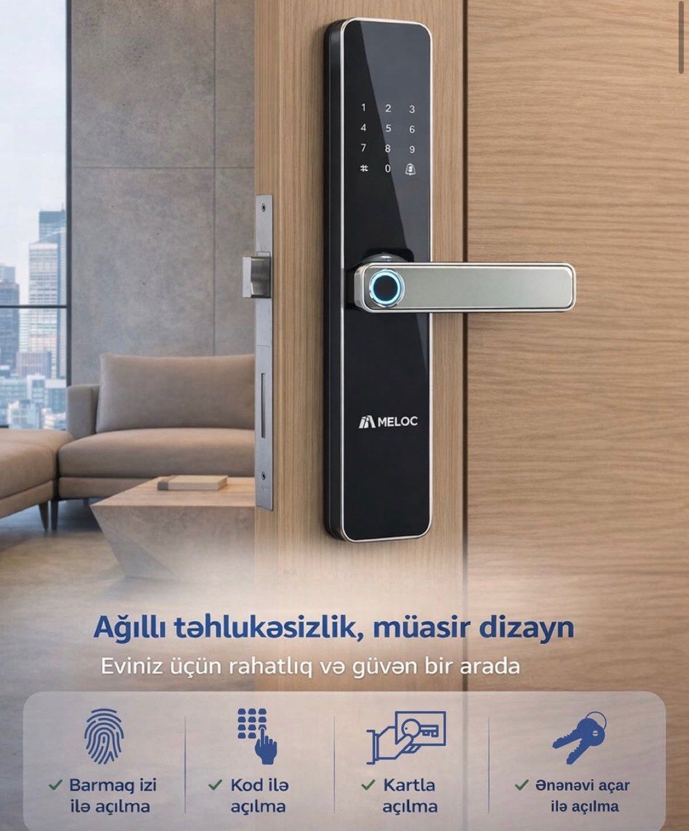 Ağıllı kilidlər — Təhlükəsizlik sistemləri, Bakı (10)