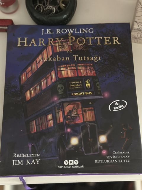 Harry Potter və Azkaban Tutsağı – illüstrasiyalı böyük format kitab — Bakı